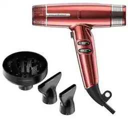 GA.MA IQ Perfetto Lite, super lekka suszarka 294g , czerwona, 1600W