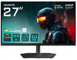 Gigabyte MO27Q2A 27 2K QD-OLED 280Hz 0,03 GTG Gamingowy Monitor OLED