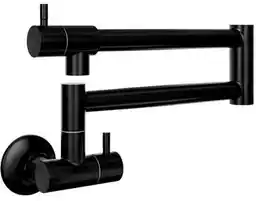 Globalo Oxario Black 1.1 Czarny mat Stal nierdzewna Bateria kuchenna