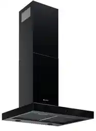 Globalo Verta 60.3 H2H czarny okap przyścienny, sterowanie dotykowe, filtr aluminiowy, szerokość 60 cm