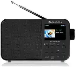 GoGEN DAB 500 BTC Radio FM DAB+ Czarny Radioodbiornik