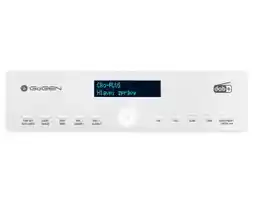 GoGEN DAB 600 Radio FM DAB+ Bluetooth Biały Radioodbiornik