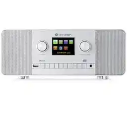 GoGEN IR 257 BTDAB Radio FM DAB+ Internetowe Czarny/Srebrny Radioodbiornik