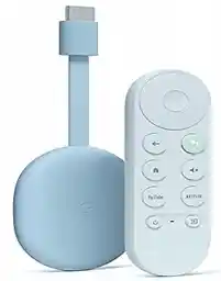 Google Odtwarzacz multimedialny Chromecast 4.0 Google TV Niebieski