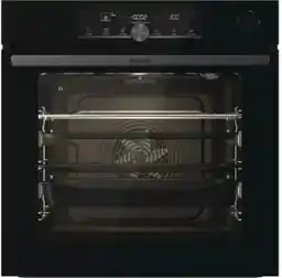 Gorenje G600 BSA6747A04BGWI Termoobieg Grill Czarny Piekarnik elektryczny