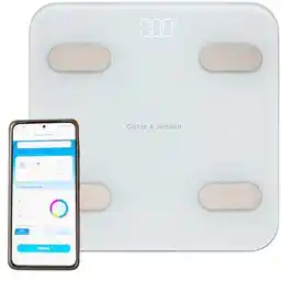 Gotze Jensen Waga łazienkowa Gotze Jensen Analizator Bt BS700W Biały