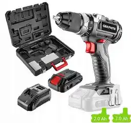 GRAPHITE Wiertarko-wkrętarka 58G019-SET1 Energy