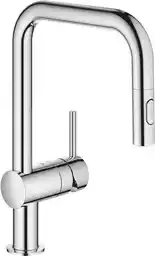 Grohe Minta Bateria kuchenna wysoka z wyciąganą wylewką chrom 32322002