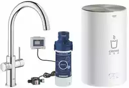 Grohe Red Duo Bateria kuchenna wysoka z bojlerem w rozmiarze M i filtrem chrom 30083001