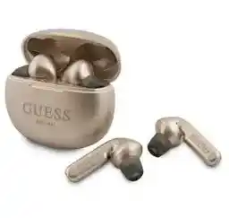 Guess GUTWS1CGO Dokanałowe Bluetooth 5.0 Złoty Słuchawki bezprzewodowe