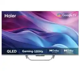 Haier H55Q80FUX 55 QLED 4K 120Hz GoogleTV Dolby Vision Dolby Atmos HDMI 2.1 Telewizor QLED