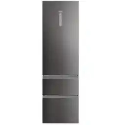 Haier Seria 5 HTW5620CNMP Pełny No Frost 205cm Komora świeżości Zdalne sterowanie Dark Inox Lodówka