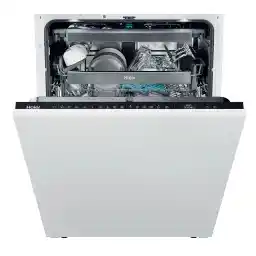 Haier Xynergy XS 63A4M4B 59,7cm Automatyczne otwieranie drzwi Szuflada na sztućce Zdalne sterowanie Zmywarka do zabudowy