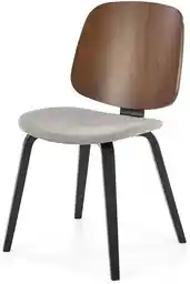 Halmar Krzesło K-563 Orzech + popiel