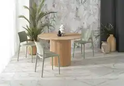 Halmar Stół do jadalni Lopez, drewniany, do salonu, kuchni, skandynawski
