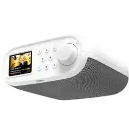 Hama DIR400 Radio FM, DAB, Internetowe Wi-Fi Bluetooth Biało-szary Radioodbiornik