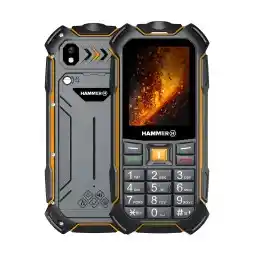 Hammer Boost 2 LTE 2,4 2Mpix Czarno-pomarańczowy Telefon komórkowy