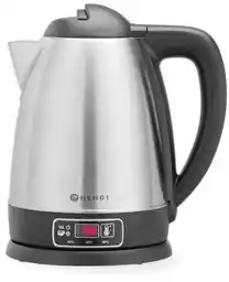 HENDI Czajnik elektryczny bezprzewodowy z regulacją temperatury,, 1,8L, 230V 1800W