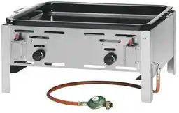 HENDI Patelnia gazowa Bake Master Maxi 11,6 kW do intensywnej pracy 154618