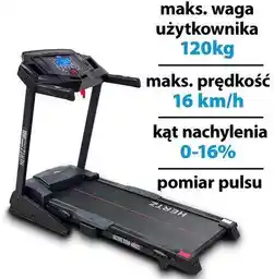 Hertz Fitness Bieżnia elektryczna Active 2 1840W 16km/h