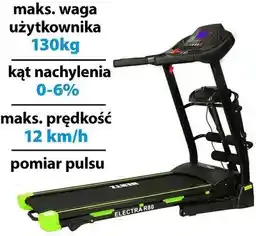 Hertz Fitness Bieżnia elektryczna Electra R80 1470W 12km/h