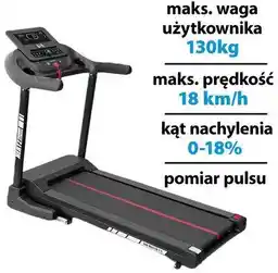 Hertz Fitness Bieżnia elektryczna Run Master 2.5 1839W 18km/h