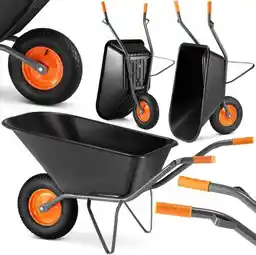 Higher Taczka ogrodowa budowlana spawana Higher misa Pvc 150L 210kg