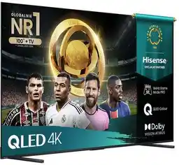 Hisense 100E7Q PRO 100 QLED 4K 144Hz Smart TV Dolby Vision Dolby Atmos HDMI 2.1 Telewizor QLED