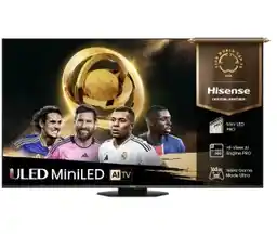 Hisense 65U8Q 65 ULED MiniLED 4K 165Hz Smart TV Dolby Vision Dolby Atmos Telewizor QLED