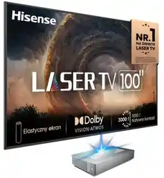 Hisense Laser TV 100L5ND 100 4K VIDAA Dolby Atmos Dolby Vision HDMI 2.1