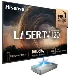 Hisense Laser TV 120L5ND 120 4K VIDAA Dolby Atmos Dolby Vision HDMI 2.1
