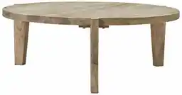 House Doctor BALI Okrągły Stolik Kawowy 110 cm z Drewna Mango - Naturalny