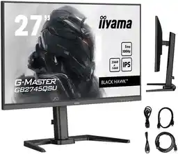 Iiyama G-Master GB2745QSU-B2 27 2K IPS 100Hz 1ms Gamingowy Monitor LED