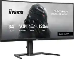 Iiyama G-Master GCB3482WQSU-B1 34 3K VA 120Hz 0,6ms MPRT Zakrzywiony Gamingowy Monitor LED