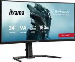 Iiyama G-Master GCB3484WQSU-B1 34 3K VA 180Hz 0,4ms MPRT Zakrzywiony Gamingowy Monitor LED