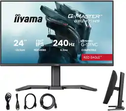 Iiyama Monitor 24 G-Master GB2471HS-B1 Fhd Ips Led 240Hz 0,3ms Hdmi Pivot