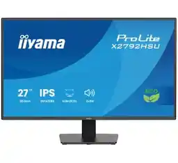 Iiyama Monitor 27 cali X2792HSU-B1 cienkie ramki 1500:1 ErP B Usb HUBx2