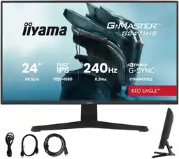 Iiyama Monitor G-master Red Eagle G2471HS-B1 23.8 Fhd