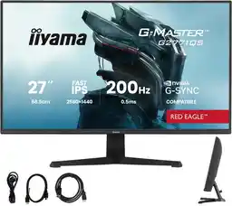 Iiyama Monitor G-master Red Eagle G2771QS-B1 27 Wqhd