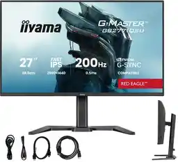 Iiyama Monitor G-master Red Eagle GB2771QSU-B1 27 Wqhd