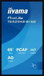 Iiyama Monitor interaktywny ProLite T6529AS-B1AG 65 4K VA LED USB-C WiFi LAN eShare iiShare