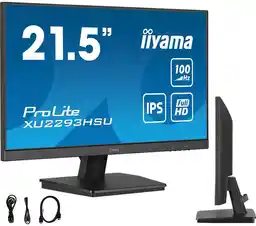Iiyama ProLite XU2293HSU-B7 21,5 Full HD IPS 100Hz 1ms MPRT Monitor LED