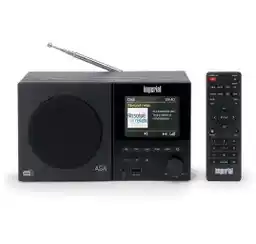 Imperial DABMAN 120 Radio FM DAB+ Bluetooth Czarny Radioodbiornik