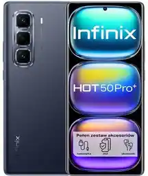 Infinix Smartfon Hot 50 Pro plus 8/256GB 6.78 120Hz Czarny