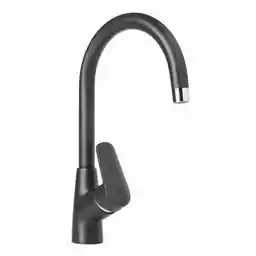 Invena Bateria zlewozmywakowa kuchenna 34 cm czarna BZ-81-L04-X