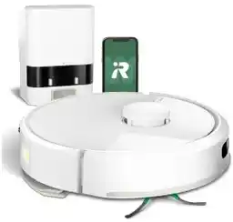 IRobot Roomba 105 Combo Funkcja mopowania Stacja oczyszczająca Tworzenie mapy pomieszczenia 68dB Biały Robot sprzątający