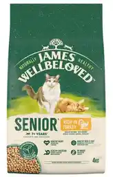 James Wellbeloved Karma dla kota Senior Monobiałkowa z indykiem 4 kg