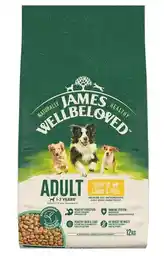 James Wellbeloved Karma dla psa Adult Monobiałkowa z jagnięciną i ryżem 12 kg