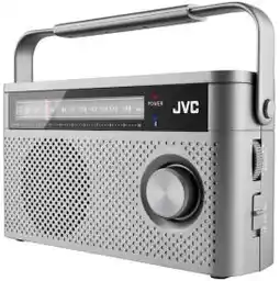 JVC RA-E315G Radio FM Bluetooth Szary Radioodbiornik