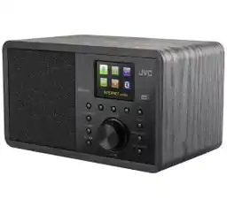 JVC RA-E814B Radio FM DAB+ internetowe Bluetooth Czarny Radioodbiornik